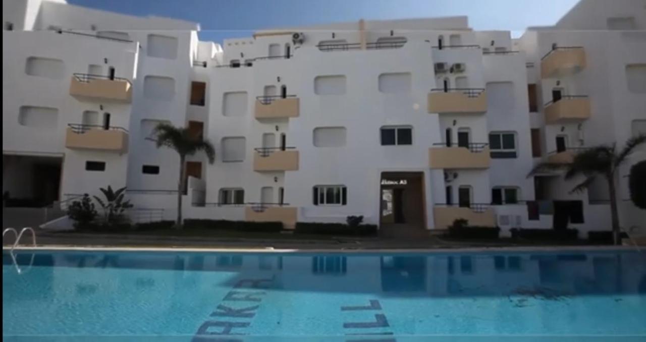 Appartement Avec Piscines, Vue Sur Mer Et Acces A La Plage A Achakar Hill, Tanger. Exteriör bild